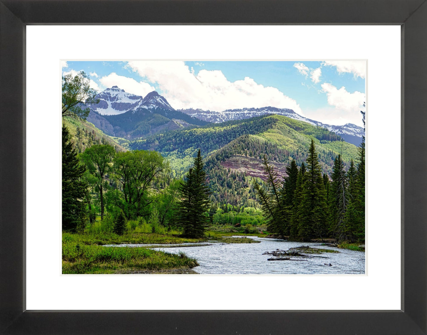 Fine Art Framed Prints: With or Without Mat