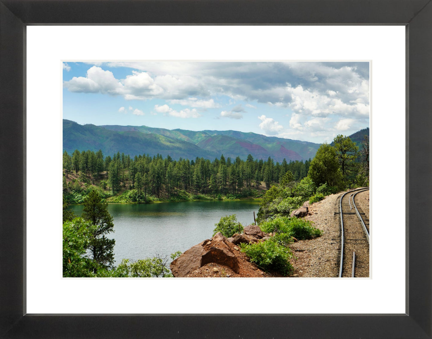 Fine Art Framed Prints: With or Without Mat