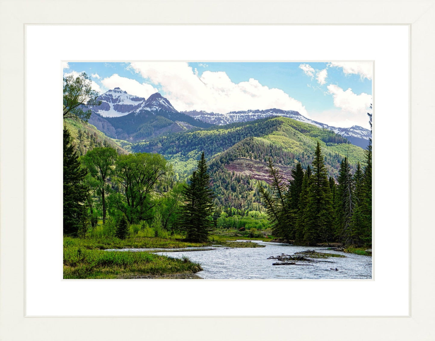 Fine Art Framed Prints: With or Without Mat