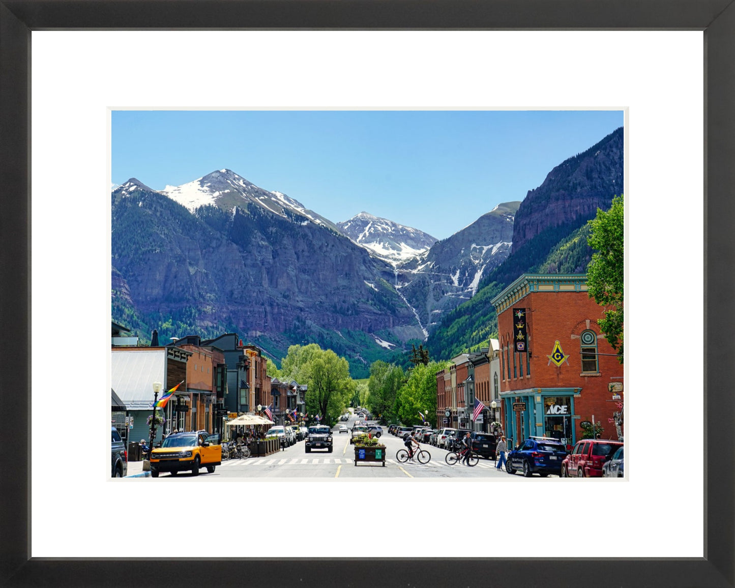 Fine Art Framed Prints: With or Without Mat