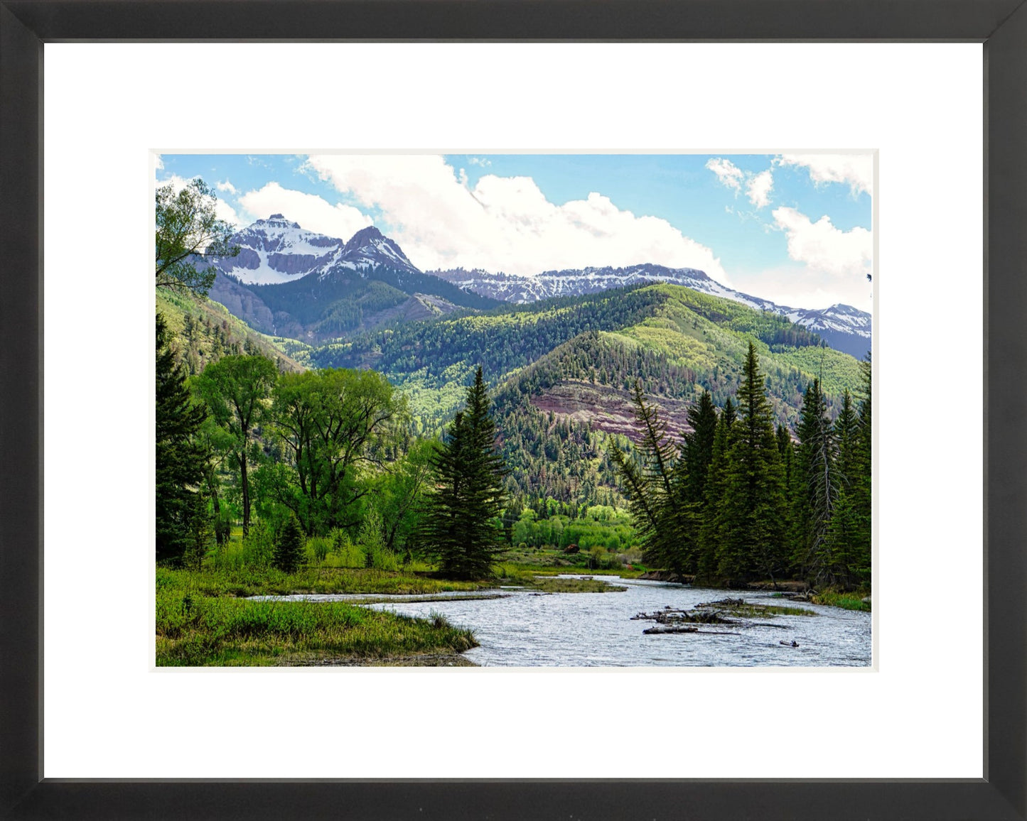 Fine Art Framed Prints: With or Without Mat