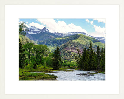 Fine Art Framed Prints: With or Without Mat
