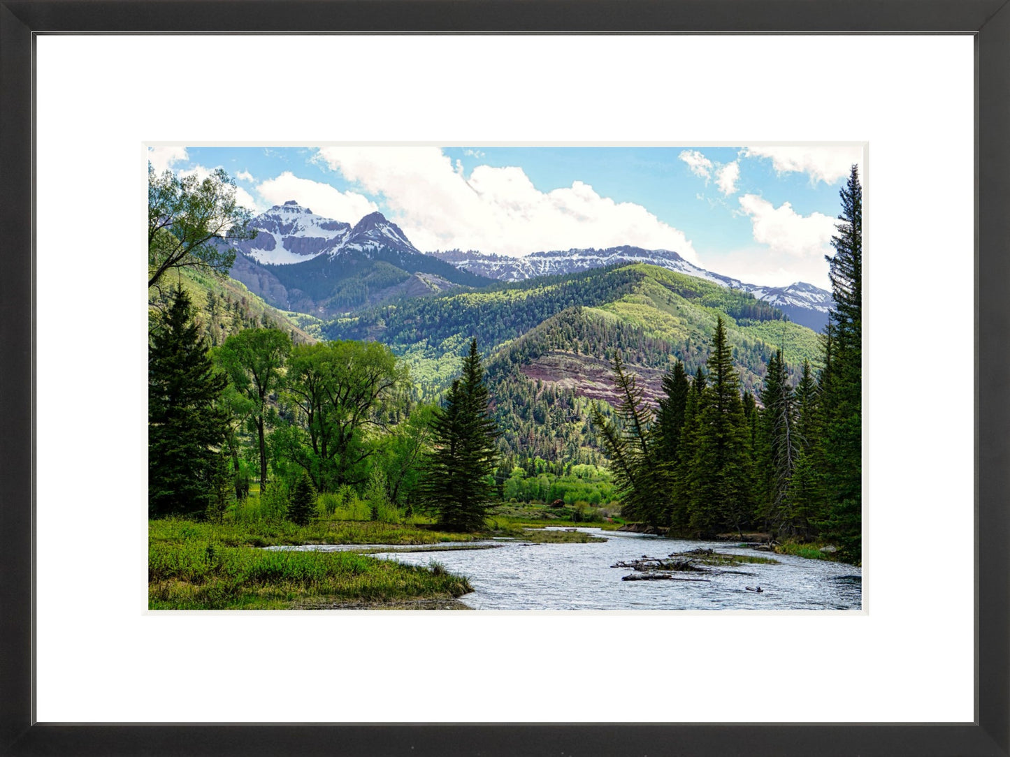 Fine Art Framed Prints: With or Without Mat
